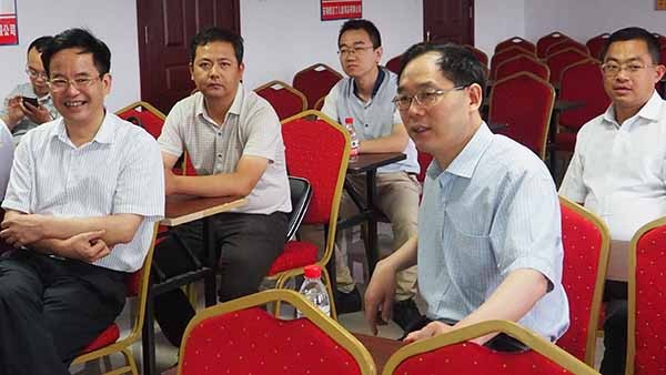 江苏兴化市委组织部张副部长一行来酷豆丁考察非公企业党建工作