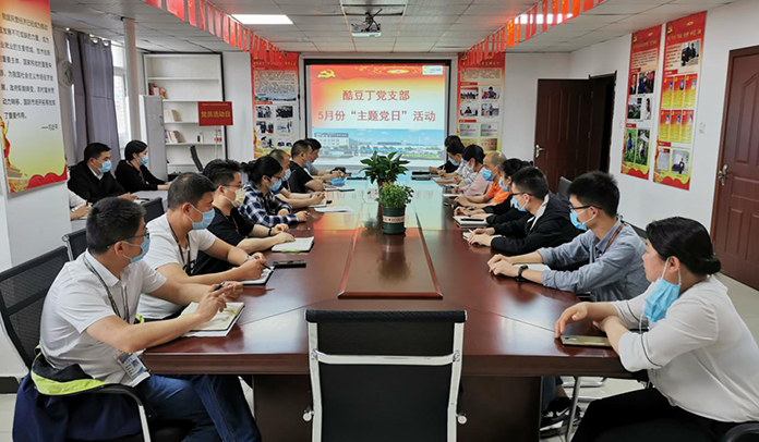 酷豆丁党支部5月份主题党日活动