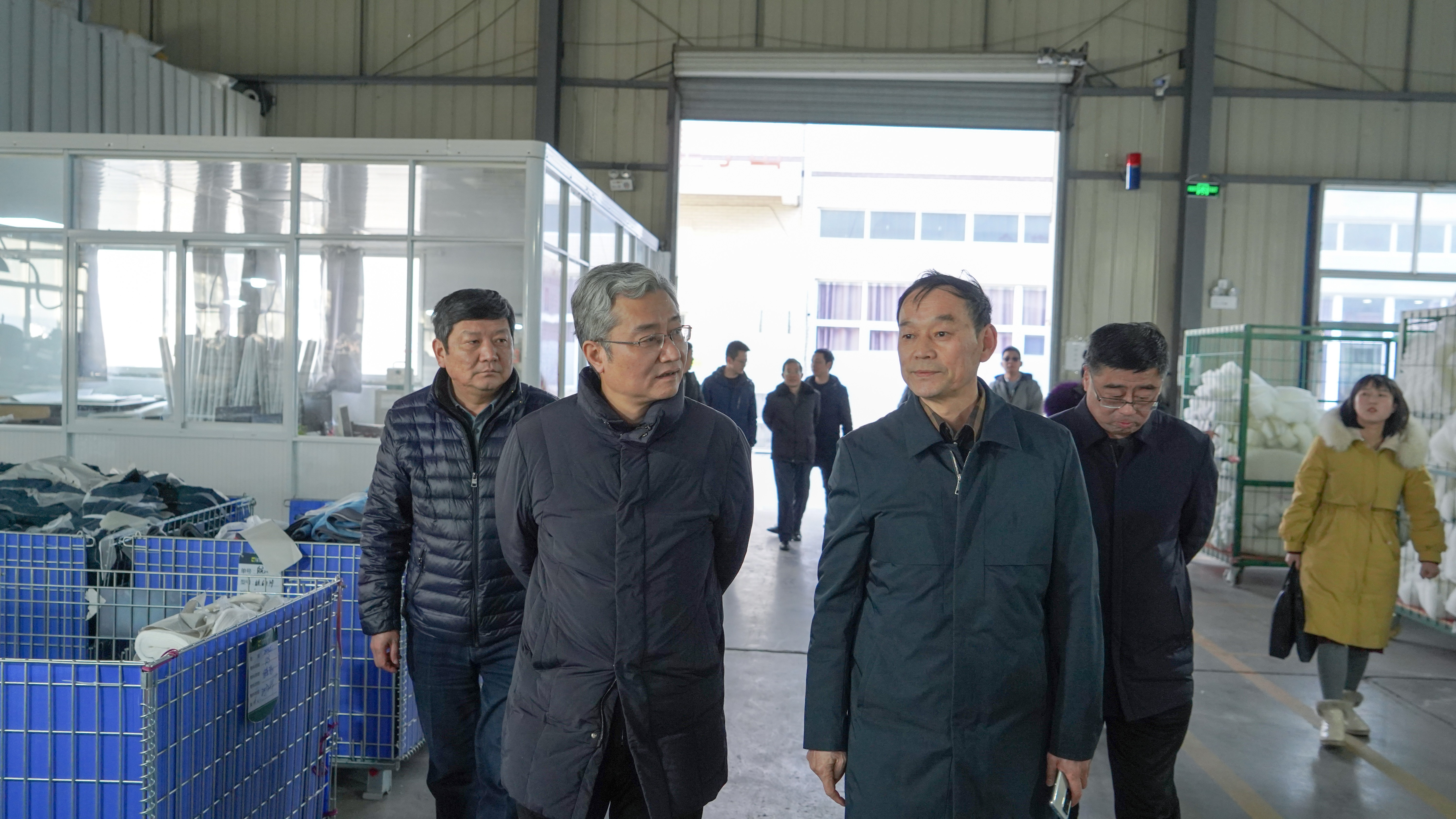 省委非公工委副书记李友平一行莅临酷豆丁调研非公党建工作